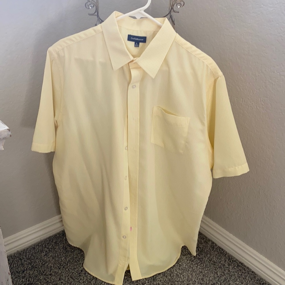 Men's large Croft & Barrow button down shirt
